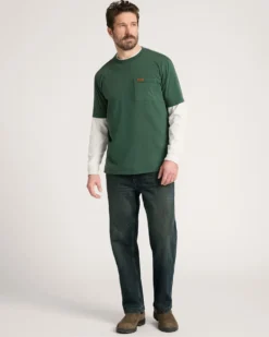 MEN'S SHORT-SLEEVE DESCHUTES POCKET TEE