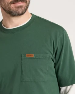 MEN'S SHORT-SLEEVE DESCHUTES POCKET TEE