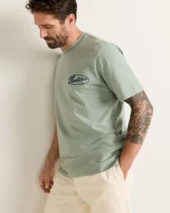 MEN'S SHORT-SLEEVE DESCHUTES SALMON GRAPHIC TEE