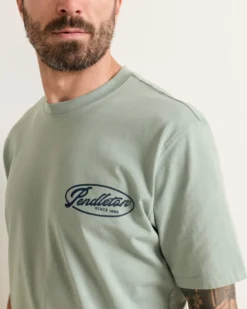MEN'S SHORT-SLEEVE DESCHUTES SALMON GRAPHIC TEE