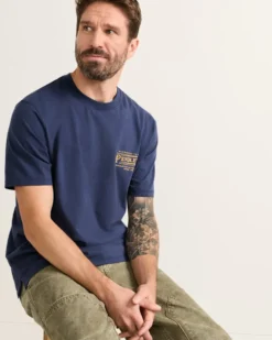 MEN'S SHORT-SLEEVE DESCHUTES VINTAGE GRAPHIC TEE