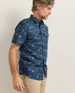 MEN'S SHORT-SLEEVE LARAMIE SNAP-FRONT SHIRT