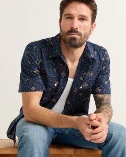 MEN'S SHORT-SLEEVE LARAMIE SNAP-FRONT SHIRT