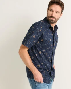 MEN'S SHORT-SLEEVE LARAMIE SNAP-FRONT SHIRT