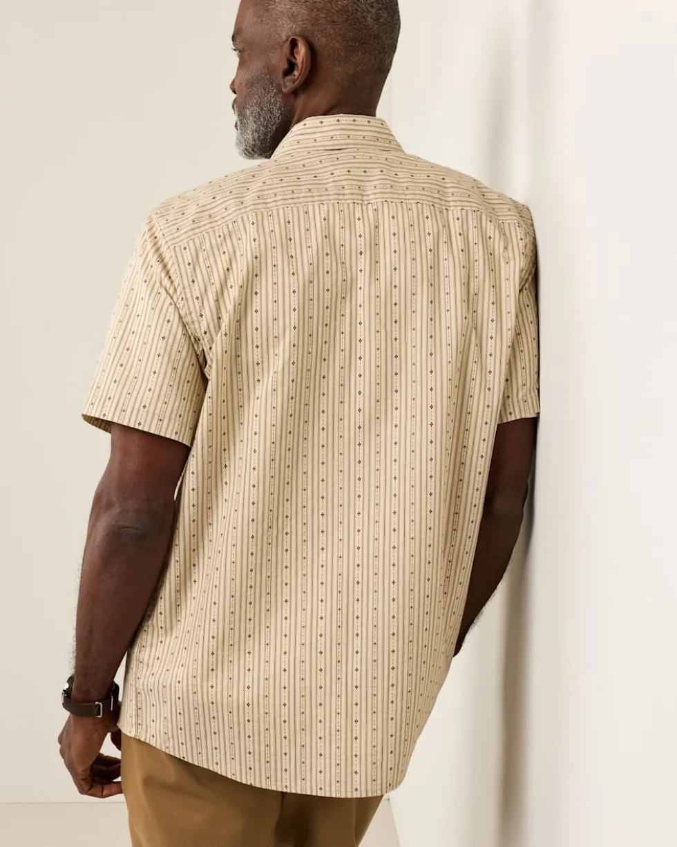 MEN'S SHORT-SLEEVE SHORELINE COTTON SHIRT