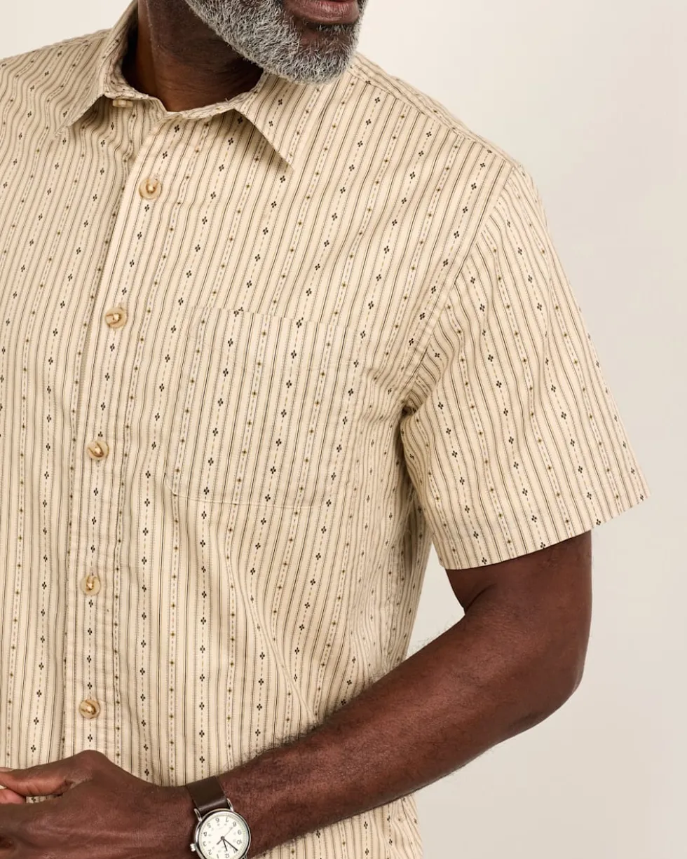 MEN'S SHORT-SLEEVE SHORELINE COTTON SHIRT