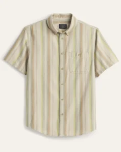 MEN'S SHORT-SLEEVE STRIPE BAYSIDE SHIRT