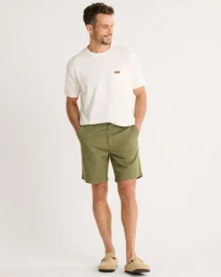 MEN'S SKYLER COTTON/LINEN SHORTS