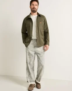 MEN'S TWILL WORK SHIRT