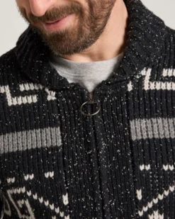 MEN'S WESTERLEY DONEGAL LAMBSWOOL CARDIGAN