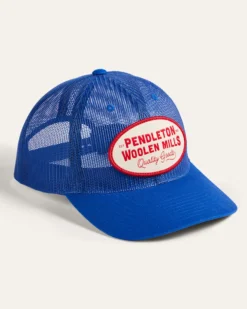 MESH FIVE PANEL TRUCKER HAT