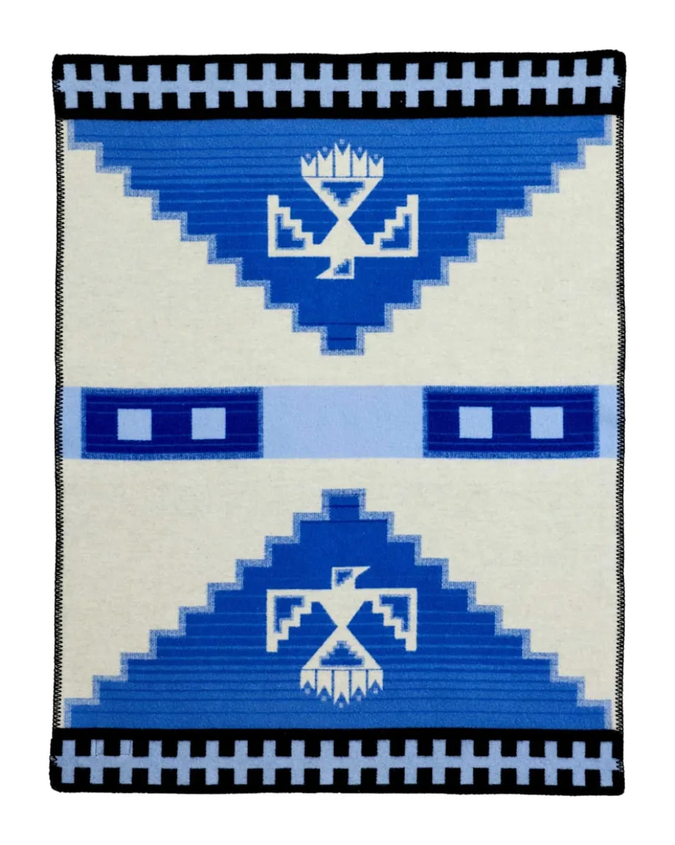 MORNING STORM CRIB BLANKET
