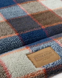 MOUNTAIN PLAID PET BED - COMFORT CUSHION