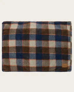 MOUNTAIN PLAID PET BED - NAPPER