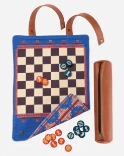 PENDLETON CHESS AND CHECKERS SET