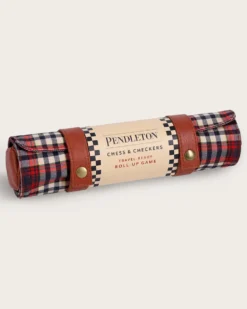 PENDLETON CHESS AND CHECKERS SET