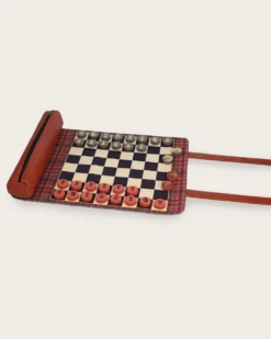PENDLETON CHESS AND CHECKERS SET