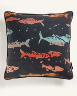 SALMON RUN PILLOW