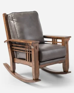 STAGECOACH LEATHER ROCKER