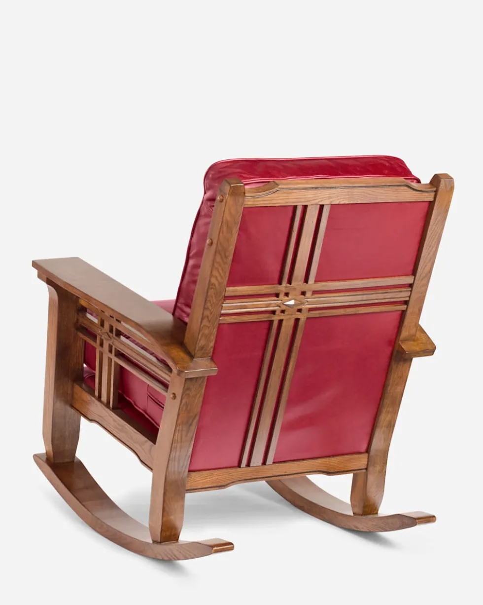STAGECOACH LEATHER ROCKER