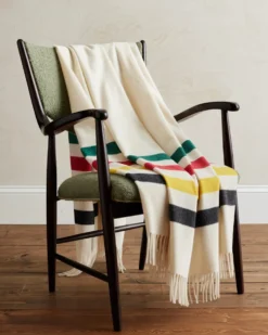 5TH AVENUE GLACIER PARK MERINO THROW