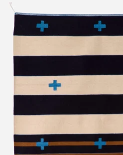 TURQUOISE CROSSES RUG