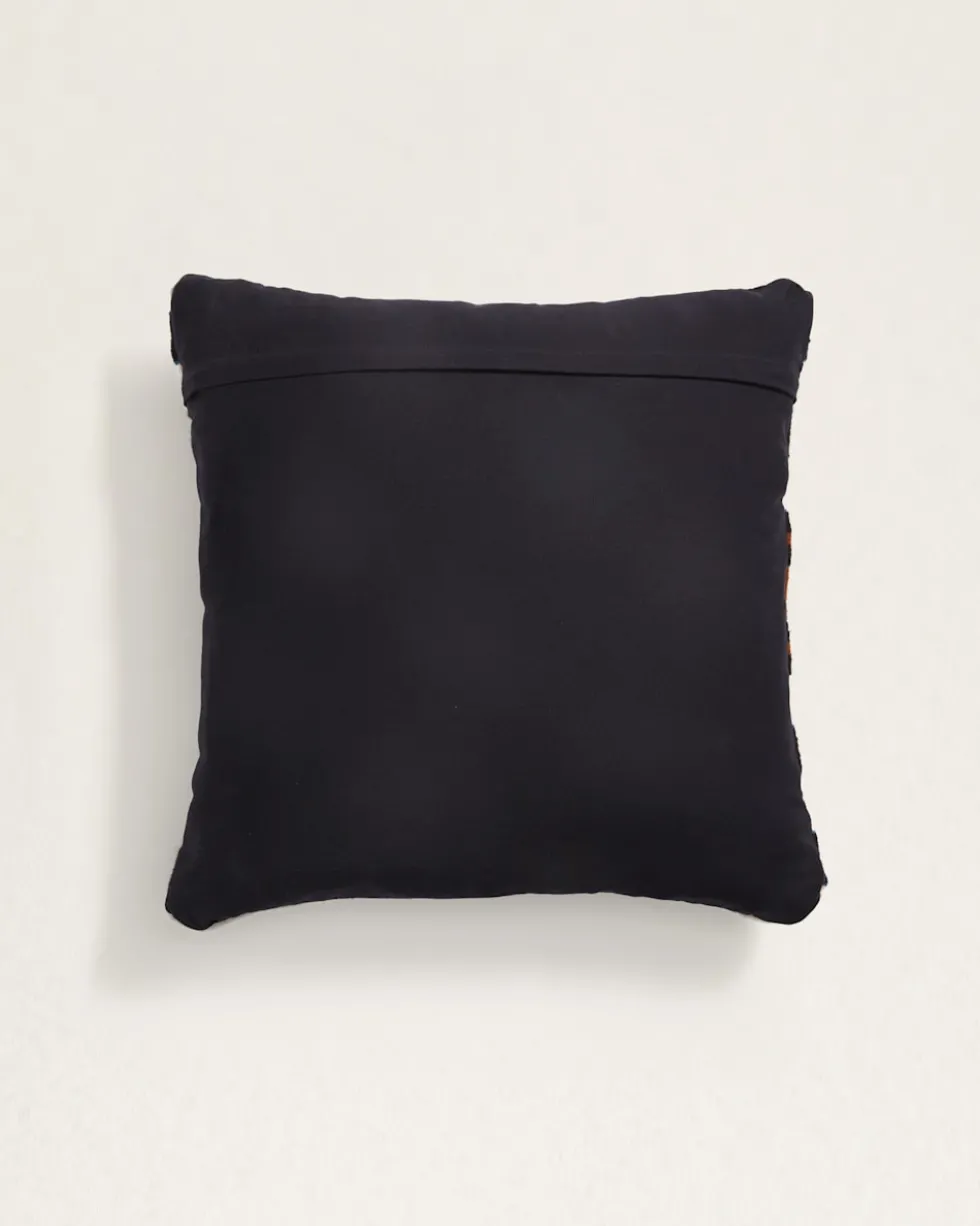 TURQUOISE CROSSES SQUARE PILLOW