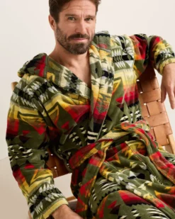 UNISEX PONDEROSA COTTON TERRY VELOUR BATHROBE