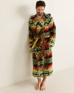 UNISEX PONDEROSA COTTON TERRY VELOUR BATHROBE