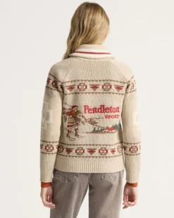 WOMEN'S ALPINE LAMBSWOOL ZIP CARDIGAN
