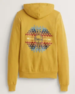 WOMEN'S AUTUMN BIRCH GRAPHIC ZIP HOODIE