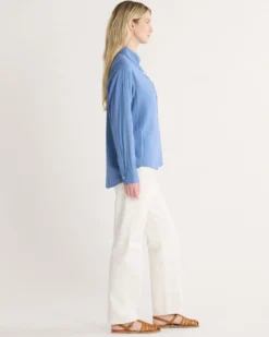 WOMEN'S COASTAL LINEN SHIRT