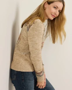 WOMEN'S COLUMBIA RIVER COTTON SWEATER