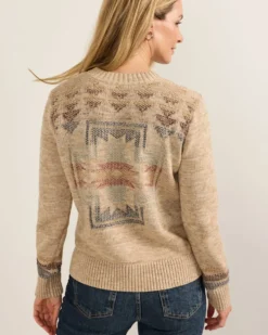 WOMEN'S COLUMBIA RIVER COTTON SWEATER
