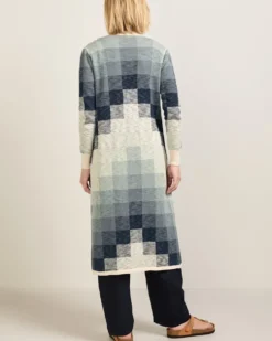 WOMEN'S COTTON DUSTER CARDIGAN