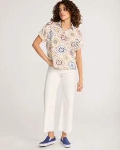 WOMEN'S COTTON GAUZE SHIRT