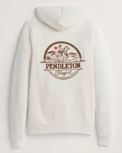 WOMEN'S COWGIRL GRAPHIC ZIP HOODIE