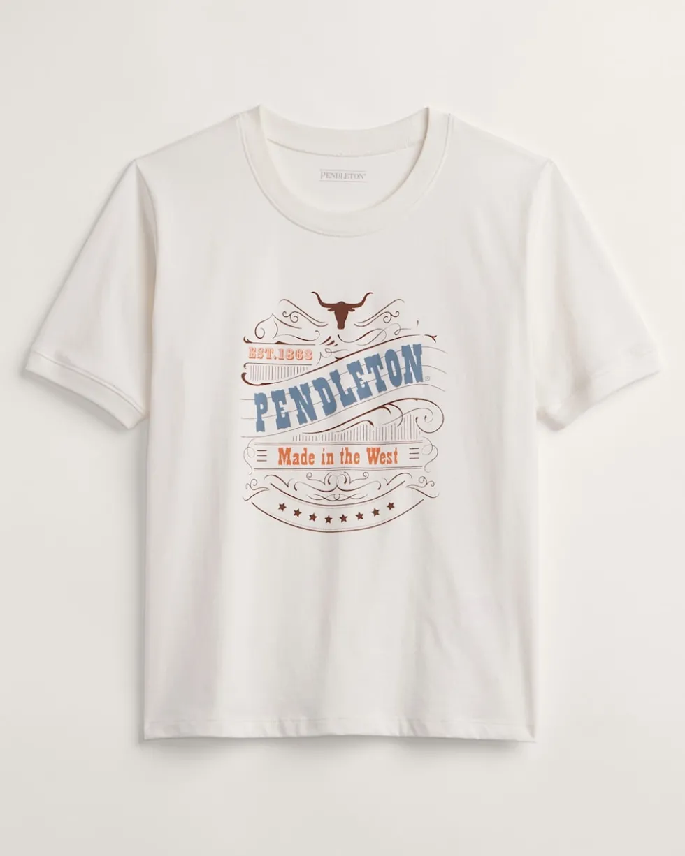 WOMEN'S DESCHUTES MADE IN THE WEST TEE