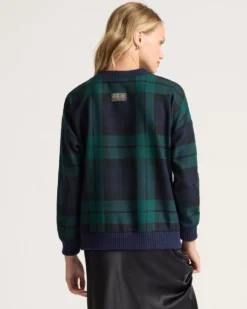 WOMEN'S EAGLE RIVER WOVEN WOOL CARDIGAN