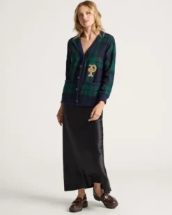 WOMEN'S EAGLE RIVER WOVEN WOOL CARDIGAN