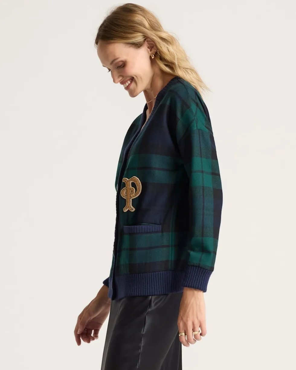 WOMEN'S EAGLE RIVER WOVEN WOOL CARDIGAN
