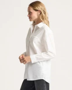 WOMEN'S EVERLY POPLIN SHIRT