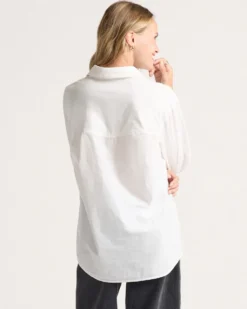 WOMEN'S EVERLY POPLIN SHIRT