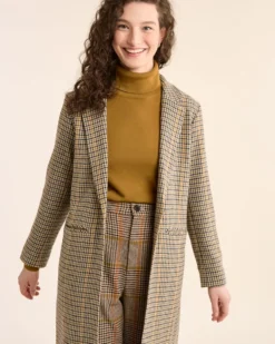 WOMEN'S HUDSON LONG WOOL COAT