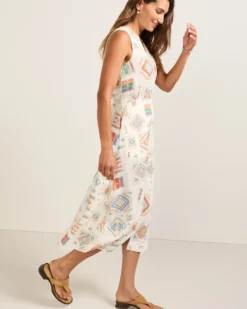 WOMEN'S LANA SLEEVELESS LINEN DRESS