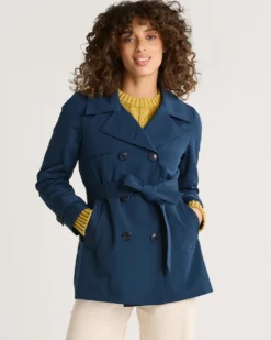 WOMEN'S MARLENE CLASSIC SHORT TRENCH COAT