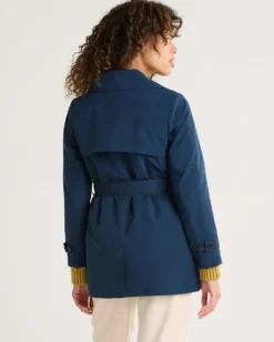 WOMEN'S MARLENE CLASSIC SHORT TRENCH COAT