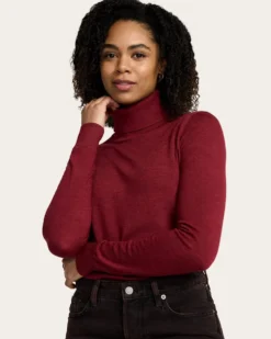 WOMEN'S MERINO TURTLENECK