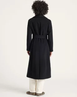 WOMEN'S NOB HILL WOOL WRAP COAT