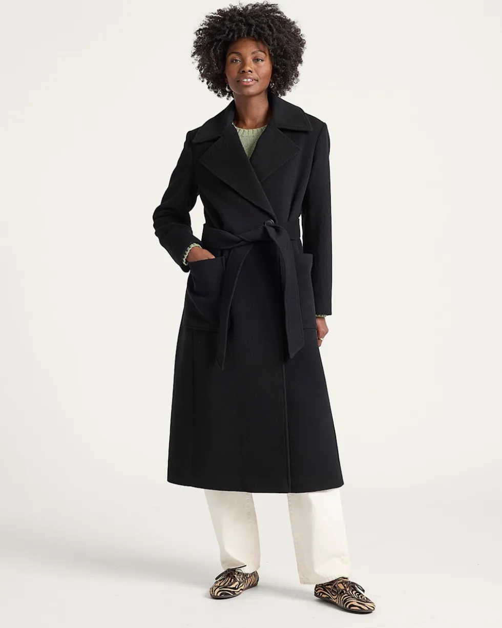 WOMEN'S NOB HILL WOOL WRAP COAT